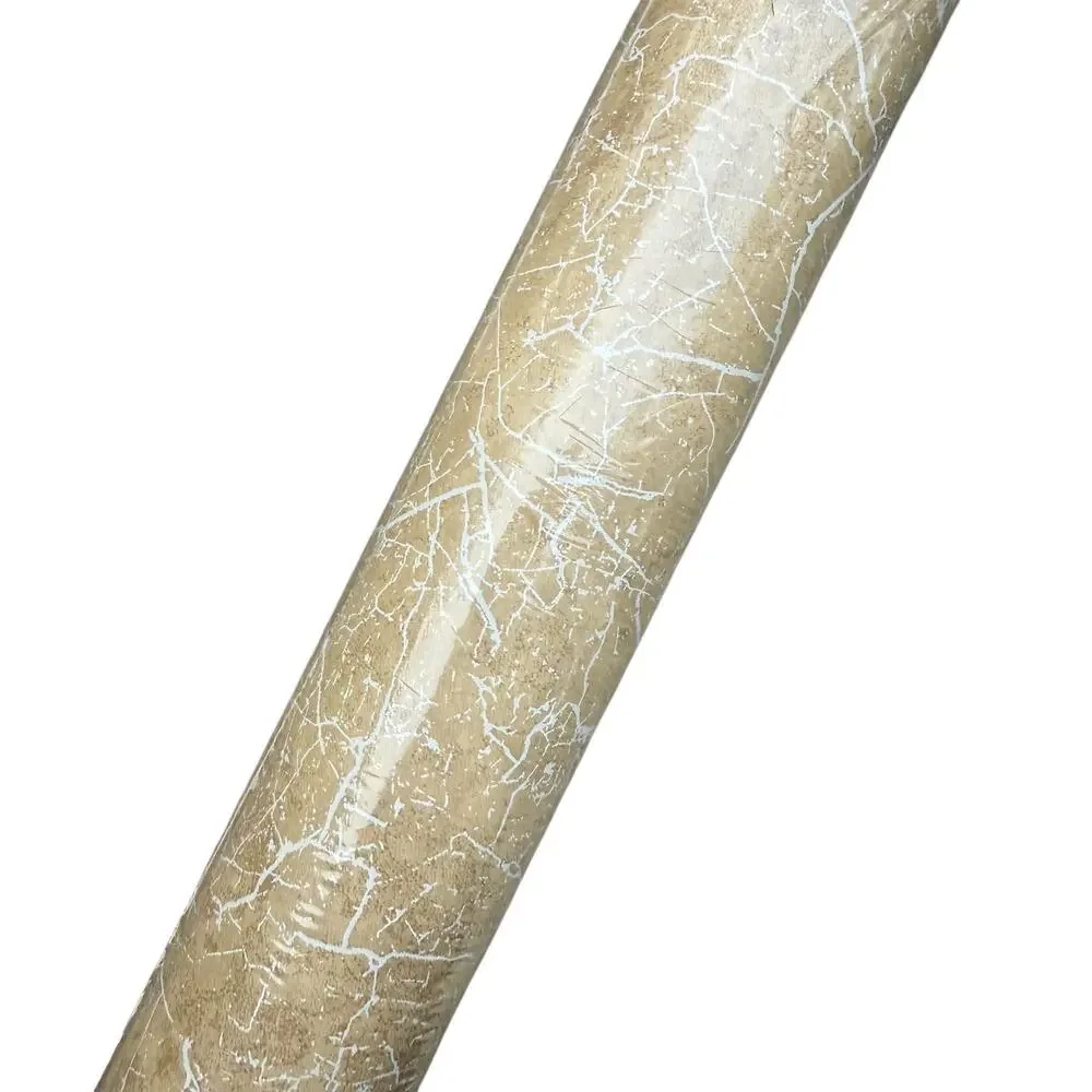 Carlisle Company Wallpaper Beige White Crackle Style CC9543 One Roll NEW 9 yards